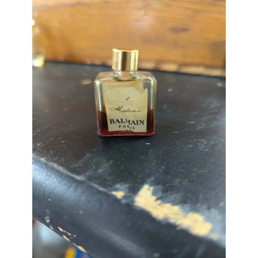 Vtg Jolie Madame by Balmain Perfum Splash TWA Advertising